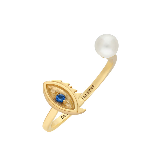 Delfina Delettrez Micro Eye Piercing Ring