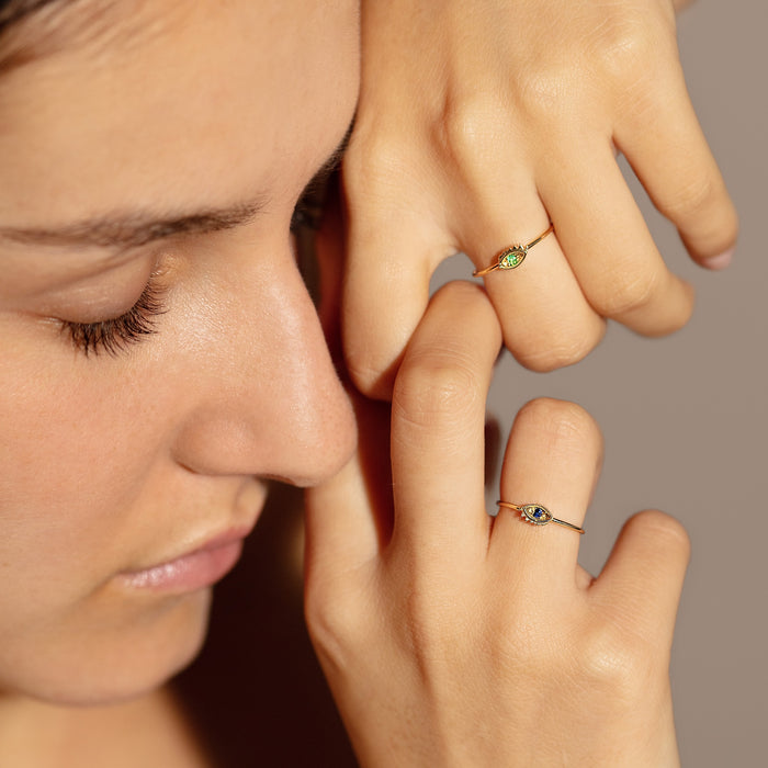 Delfina Delettrez Micro Eye Ring