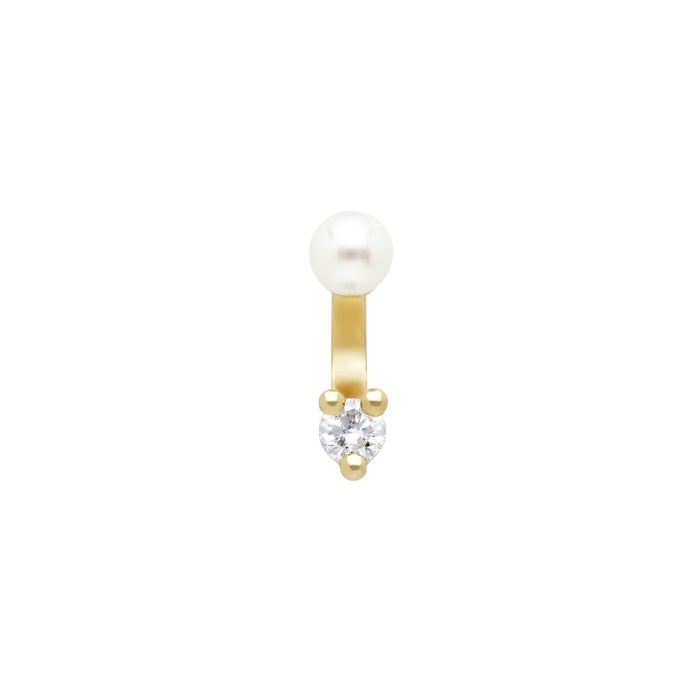 Delfina Delettrez Micro Piercing Dots Stud