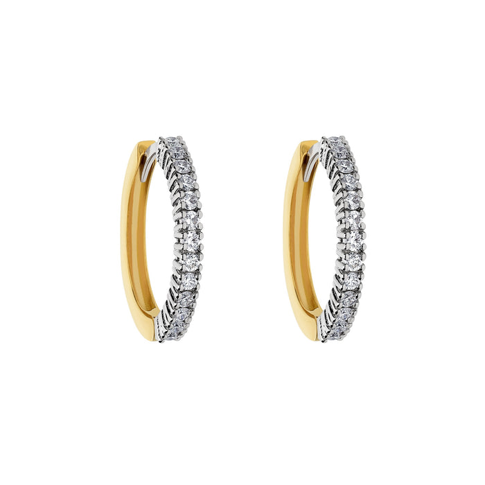 delfina delettrez Mini hoop earrings