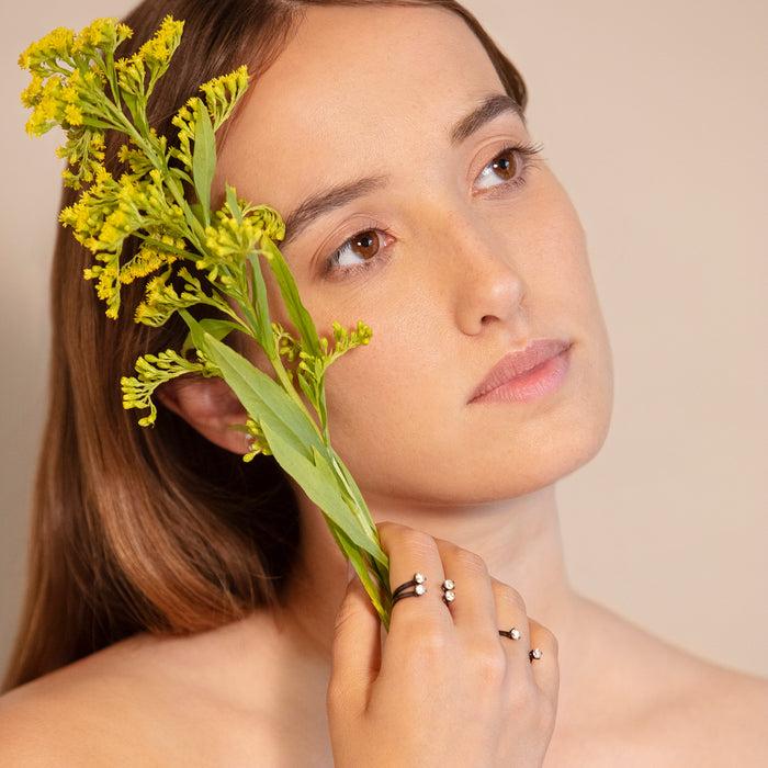 Delfina Delettrez Night Gold Dots Ring