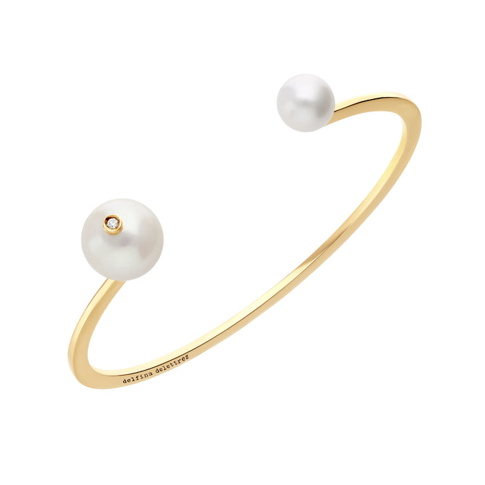 Delfina Delettrez Pearl Piercing Bracelet