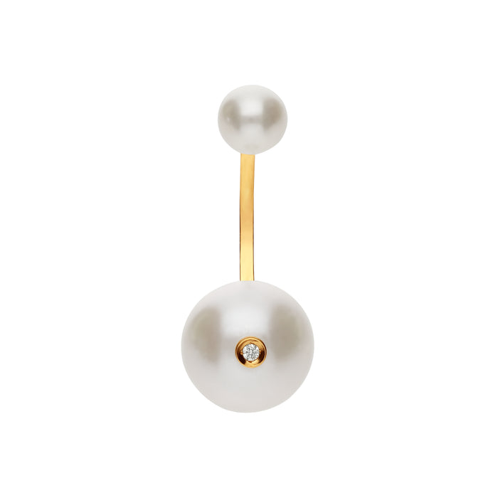 Delfina Delettrez Pearl Piercing Earring