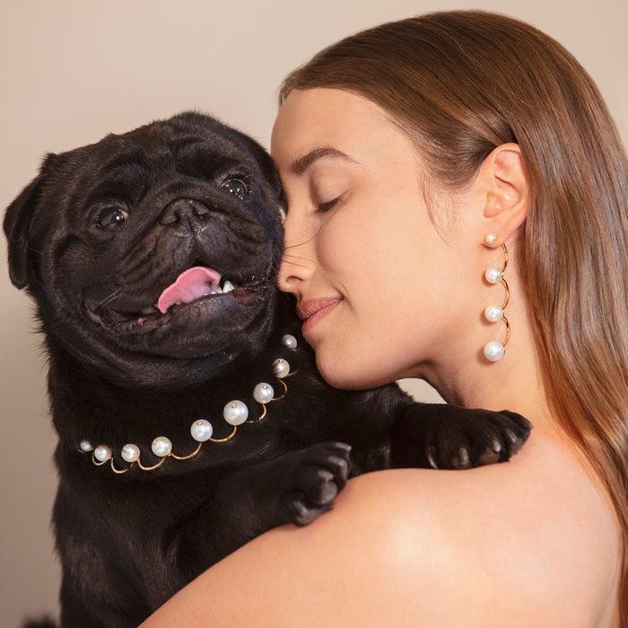 Delfina Delettrez Pearl Piercing Necklace