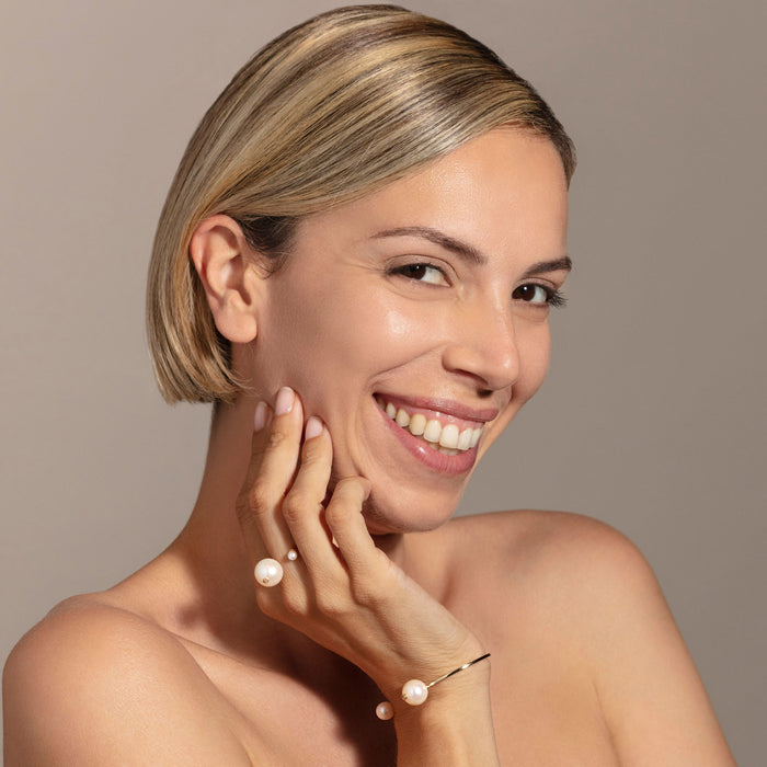 Delfina Delettrez Pearl Piercing Ring