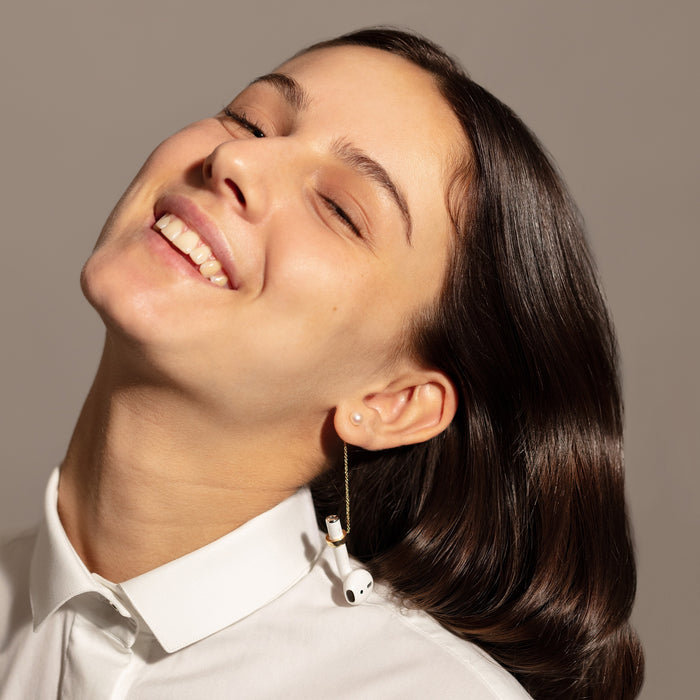 Delfina Delettrez Pearl Sonic Earpod Earrings