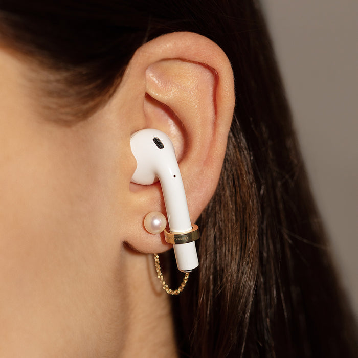 Delfina Delettrez Pearl Sonic Earpod Earrings