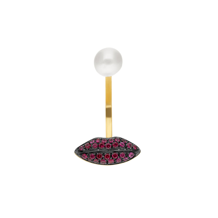 Delfina Delettrez Ruby Lips Piercing Earring