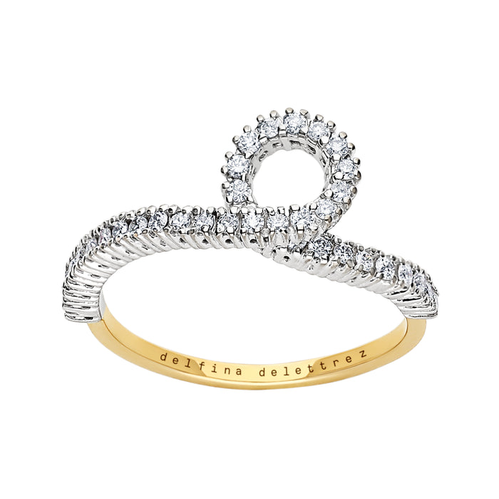 Delfina Delettrez Single Loop Ring