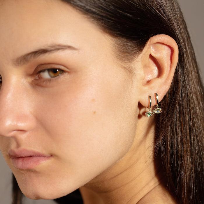 Delfina Delettrez Small Eye Huggie Earring