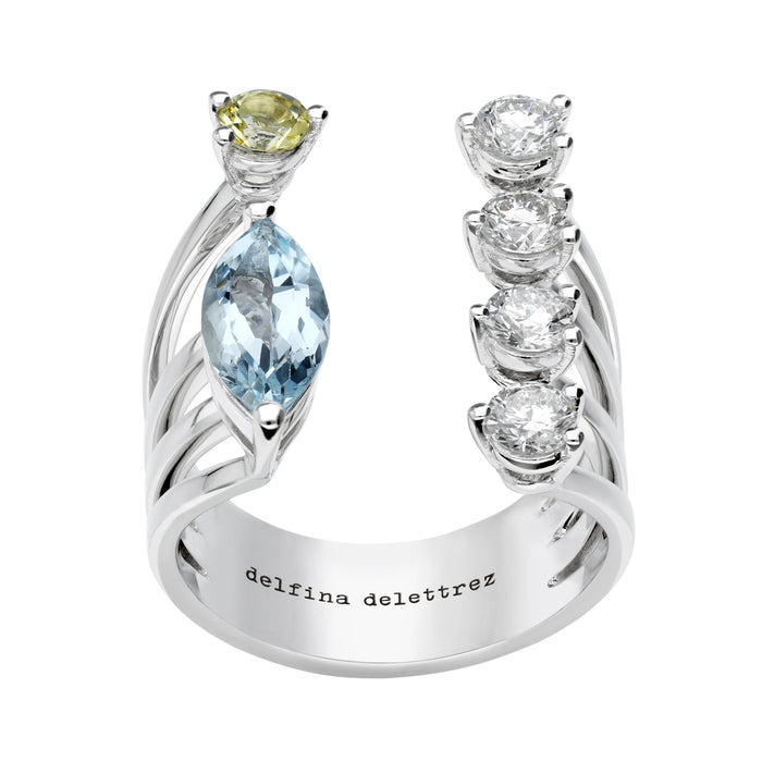 delfina delettrez Today Tomorrow Dots ring