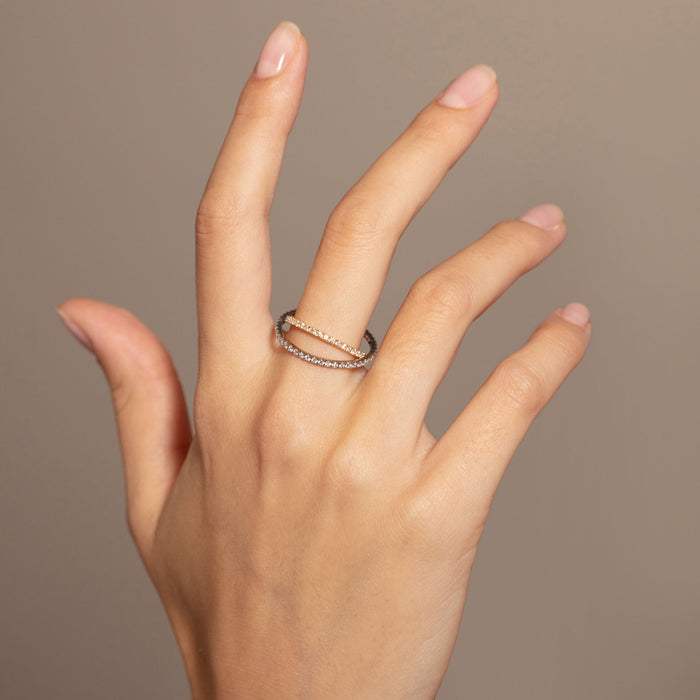 Delfina Delettrez TOURBILLON Pavè Ring