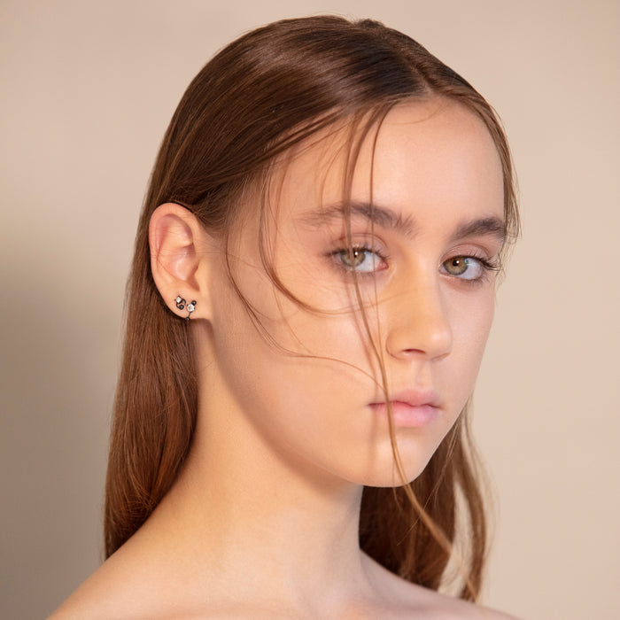 delfina delettrez TWO IN ONE earring