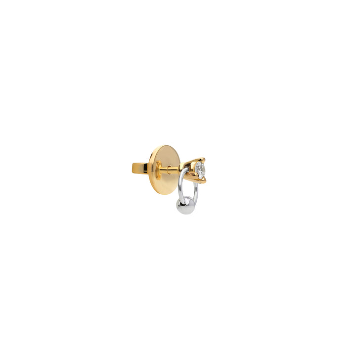 Delfina Delettrez TWO IN ONE Small Diamond Earring