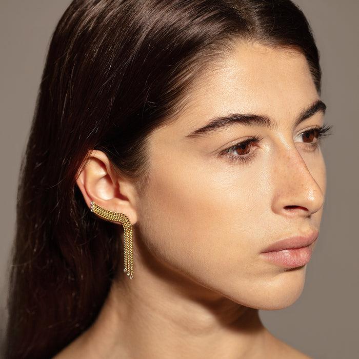 Delfina Delettrez Unchain My Art Earcuffs