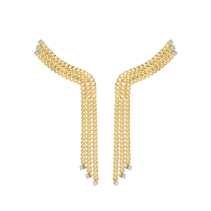 delfina delettrez Unchain my art earcuffs