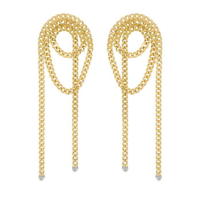 Delfina Delettrez Unchain My Art Loop Earrings