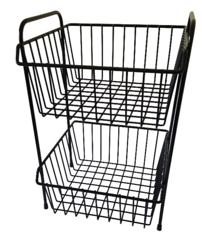 delfinware Countertop Two Tier Vegetable Rack