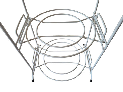 Delfinware Delfinware Designer White Saucepan Stand