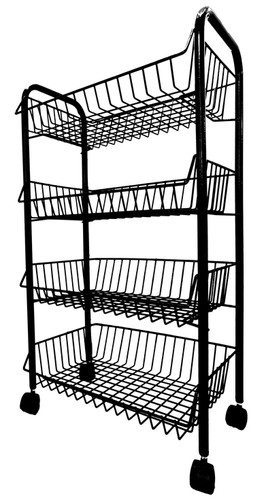 Delfinware Four Tier Mobile Trolley
