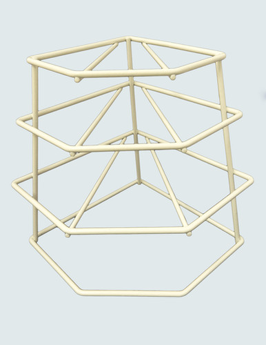 Delfinware Four Tier Plate Stacker