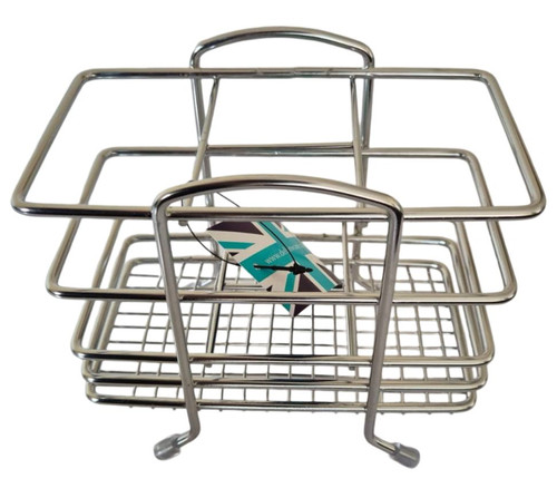 delfinware Delfinware Free Standing Stainless Steel Cutlery Drainer (3570)