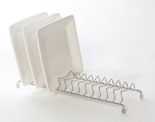 delfinware Stainless Steel Plate Rack