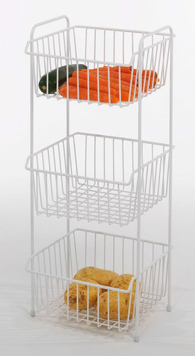 delfinware Three Tier Vegetable Rack