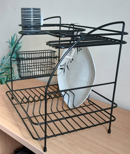 Delfinware Two Tier Dish Drainer