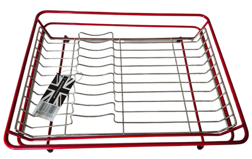 delfinware Red Delfinware Harmony Standard Dish Drainer