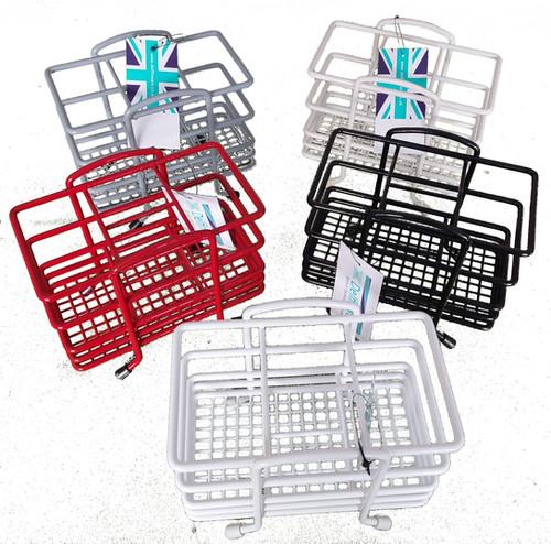 delfinware Standing Plastic Coated Cutlery Drainer (2570) 5 Colour Choices