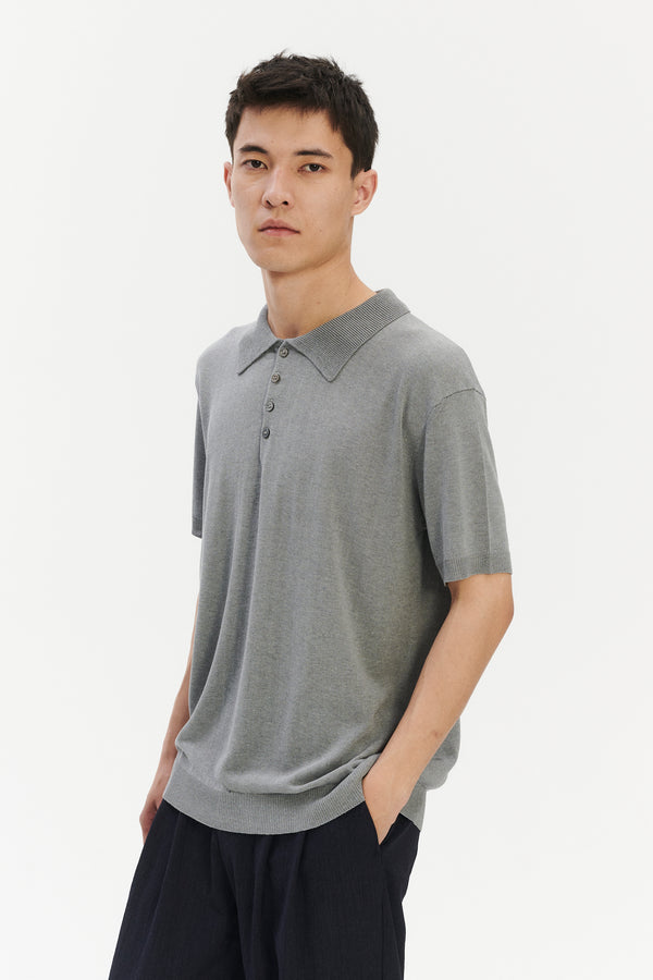 Delikatessen Polo In Pure Noble Silk