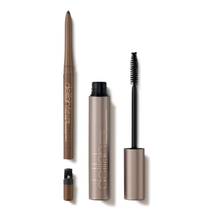Delilah Lashes & Liner Collection Intense Mascara & Eye Line Coal Default Variant