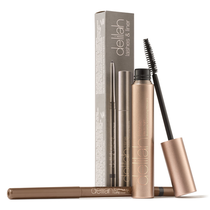 delilah Lashes & Liner Collection Intense Mascara & Eye Line Coal Default variant