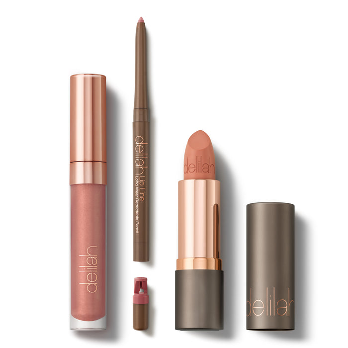 Delilah Nude Lip Wardrobe Volume 2 The Perfect Delilah Nude Collection Default Variant
