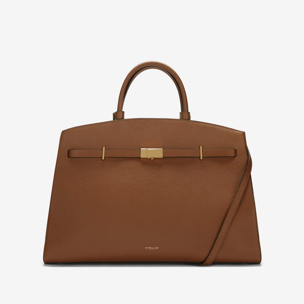demellier The Hudson | Tan Small Grain | DeMellier