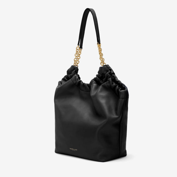 Demellier The Miami | Black Smooth | DeMellier