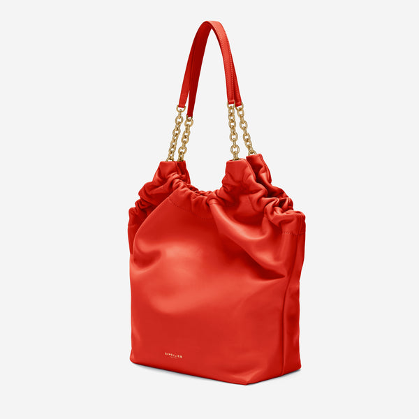 Demellier The Miami | Poppy Red Smooth | DeMellier