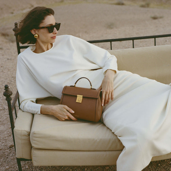 Demellier The Midi Paris | Tan Smooth | DeMellier