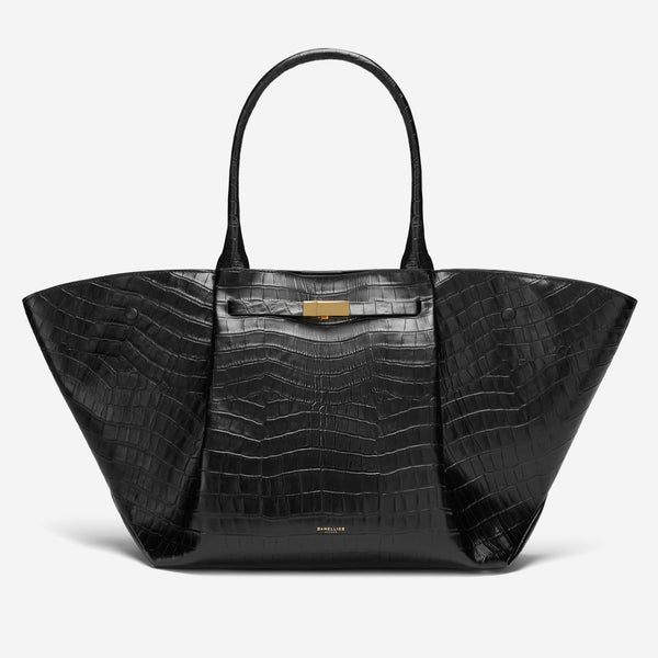 demellier The New York | Black Croc Effect | DeMellier