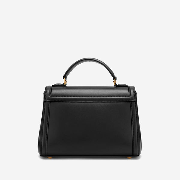 Demellier The Paris | Black Smooth | DeMellier