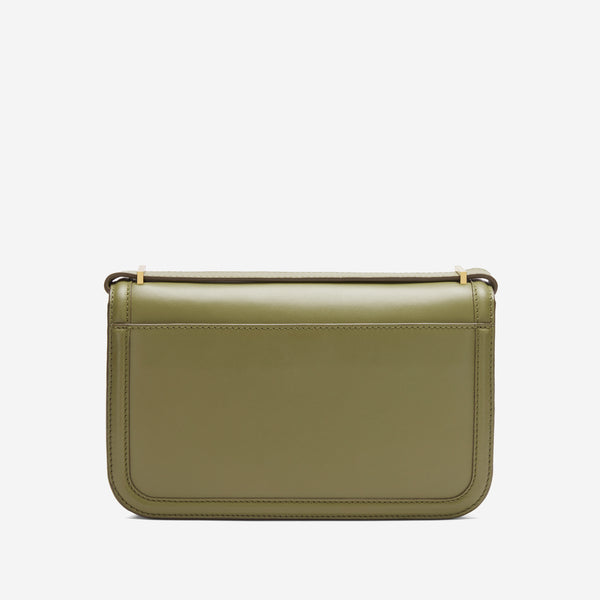 Demellier The Paris Crossbody | Light Olive Smooth