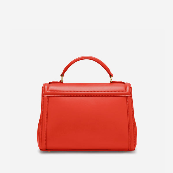 Demellier The Paris | Poppy Red Smooth | DeMellier
