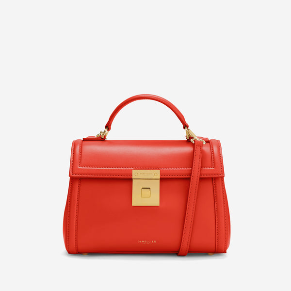 demellier The Paris | Poppy Red Smooth | DeMellier