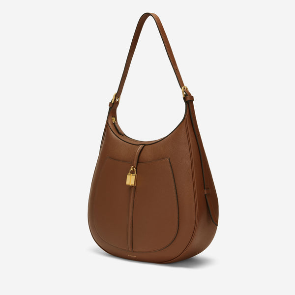 Demellier The Siena Hobo | Tan Small Grain | DeMellier