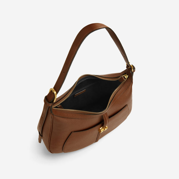 Demellier The Siena Hobo | Tan Small Grain | DeMellier