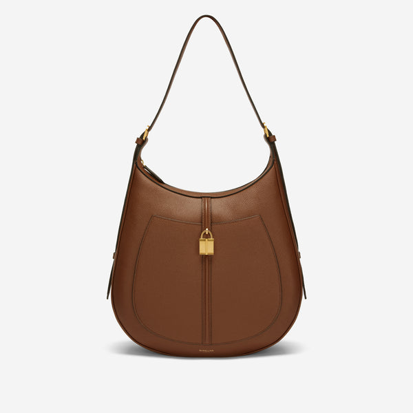 demellier The Siena Hobo | Tan Small Grain | DeMellier