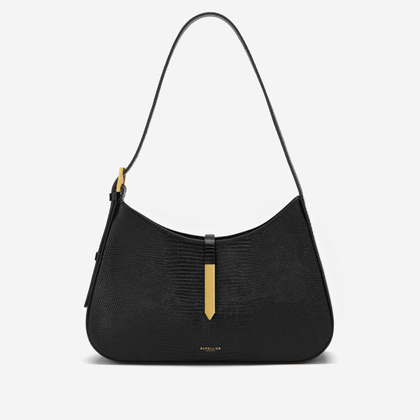 demellier The Tokyo | Black Lizard-Effect | DeMellier