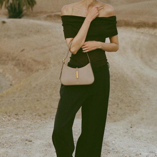 Demellier The Tokyo | Dark Sand Smooth