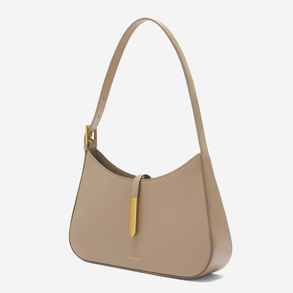 Demellier The Tokyo | Dark Sand Smooth